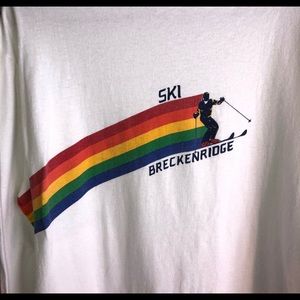 Vintage ski Breckinridge Colorado long sleeve tee